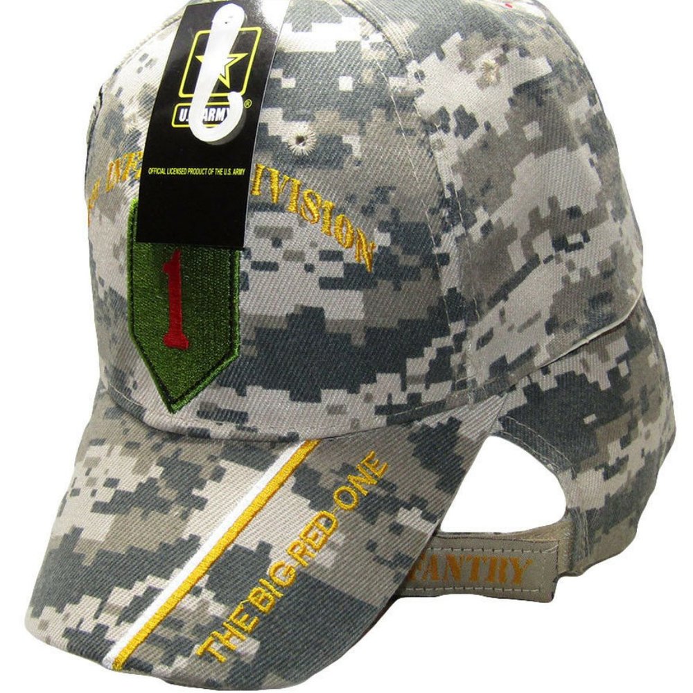 US Army 1st Infantry Division DIv ACU Camo Embroid